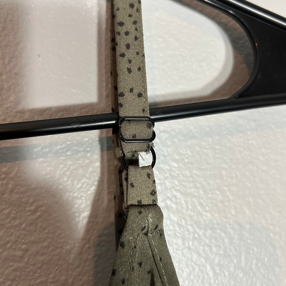 Refinity Brown Polka Dot Jumpsuit Drawstring Waist Casual Comfy Plus Size - Picture 6 of 7